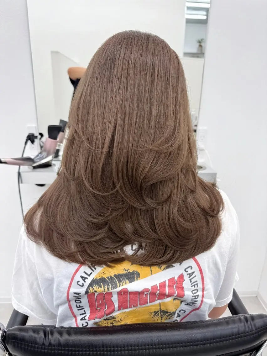 セミロング THOR 🌸 高橋さくらのヘアスタイル