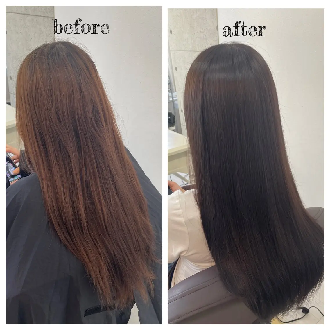 ロング カラー ヘアカラー PutiLuca 浅川のヘアスタイル