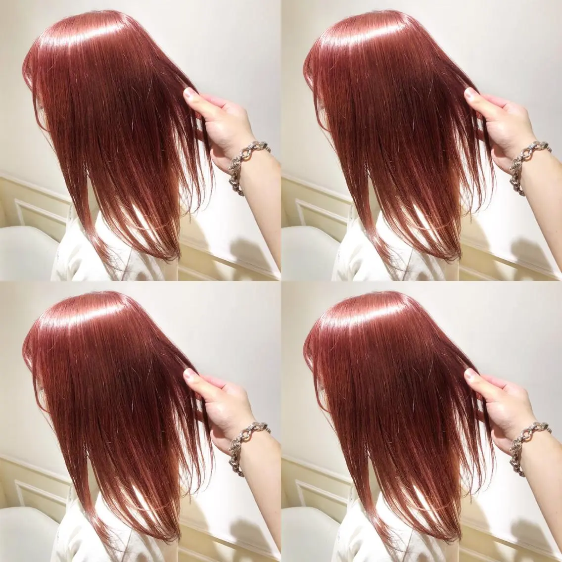 ミディアム カラー ヘアアレンジ 💎韓国レイヤー ×エクステゆうま💎のヘアスタイル