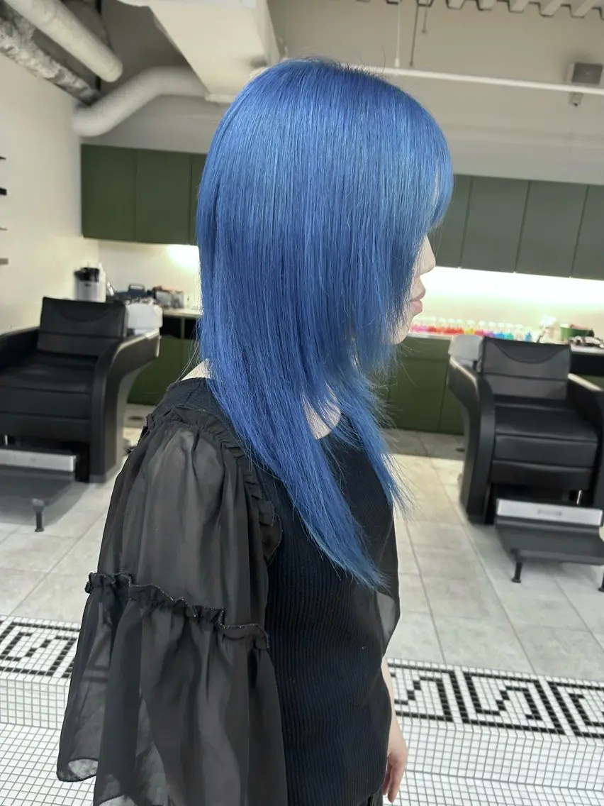 セミロング カラー カット ヘアカラー トリートメント ベージュ/ダブルカラ ー/新潟駅/青柳萌果のヘアスタイル