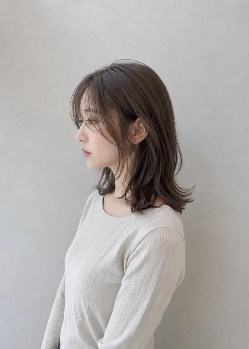 ミディアム ヘアカラー ダブルカラー/ アレンジ/koumeのヘアスタイル