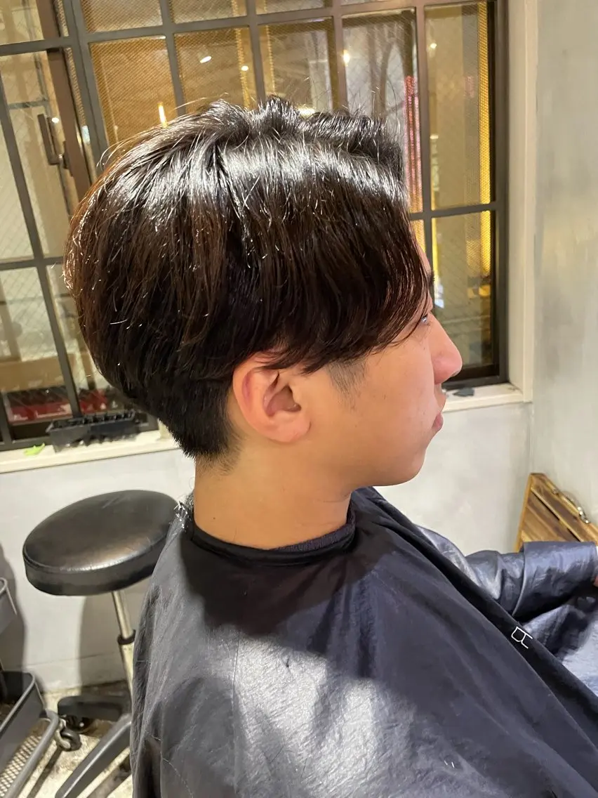 パーマ メンズ メンズパーマ ニュアンスパーマ 縮毛矯正 髪質改善　工藤のヘアスタイル