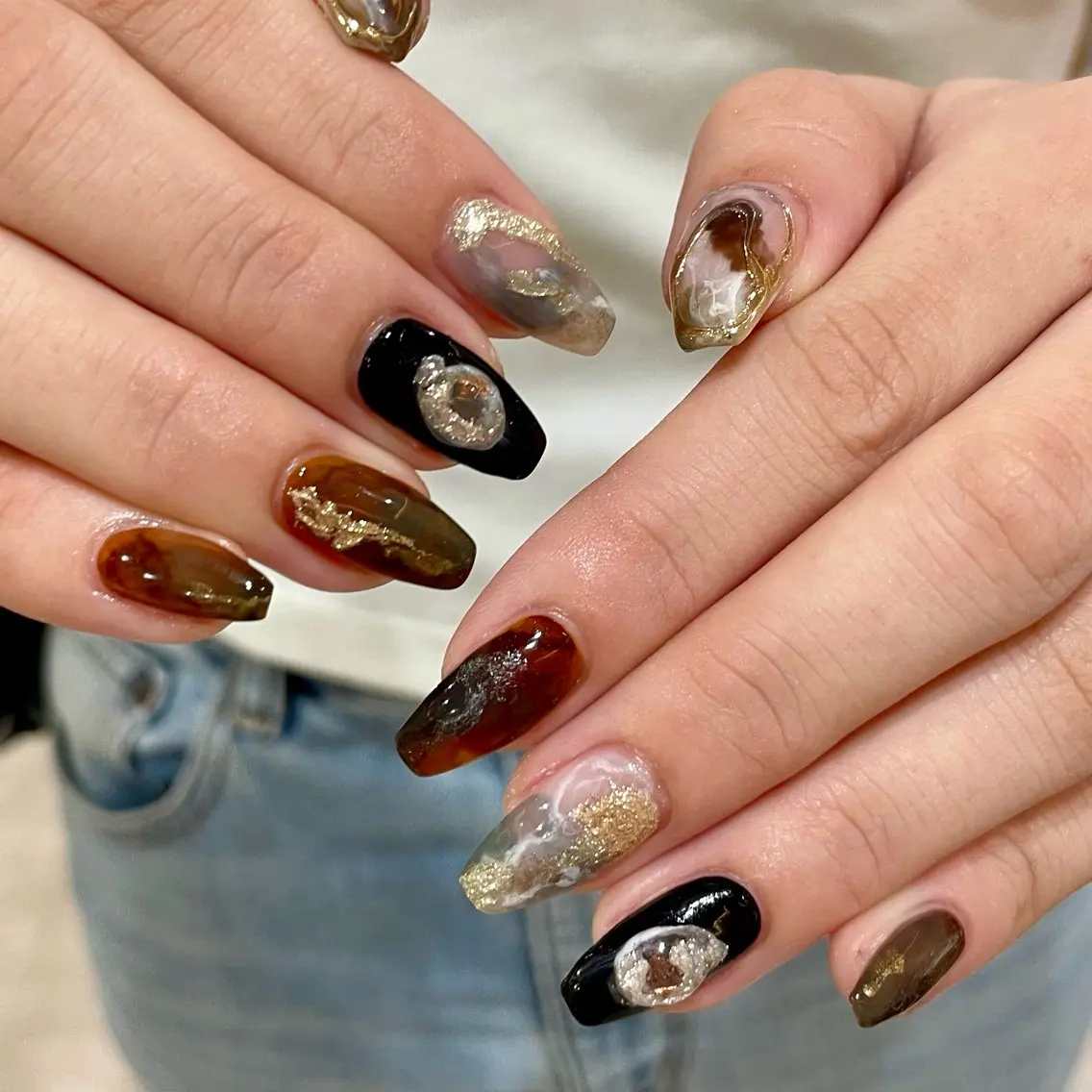 【持ち込みOK🙆♀️】 やり放題デザインコース(オフなし)🪞ミラーも⭕️の写真