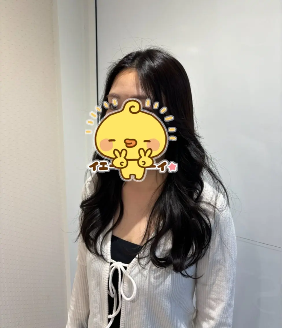 カラー ヘアカラー 間島 叶のヘアスタイル