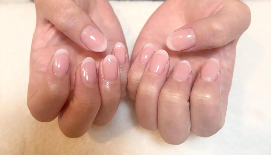 ネイル フレンチネイル mogu_ noru.nailのネイルデザイン