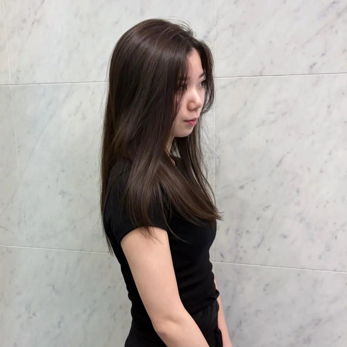 ロング カラー カット ヘアカラー lolonois梅田 rami🎀のヘアスタイル