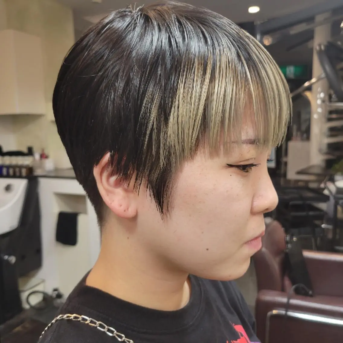 ショート ショートヘア カット ヘアカラー 遠藤 史秋のヘアスタイル