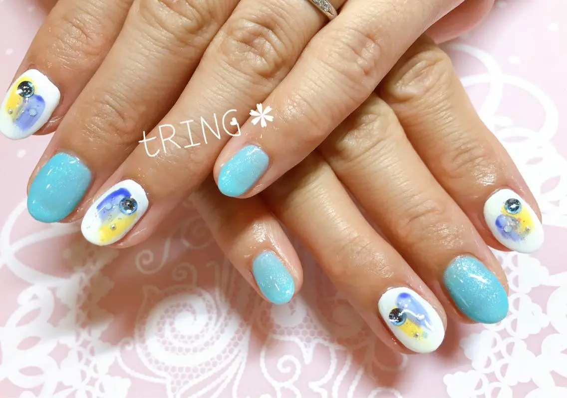 ネイル tRING* しいの木台のネイルデザイン