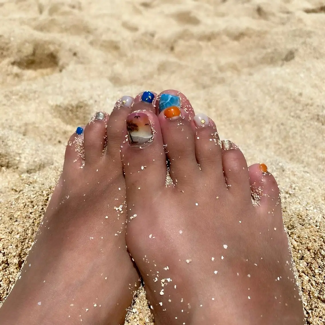 ネイル 夏ネイル nail salon Aymのネイルデザイン