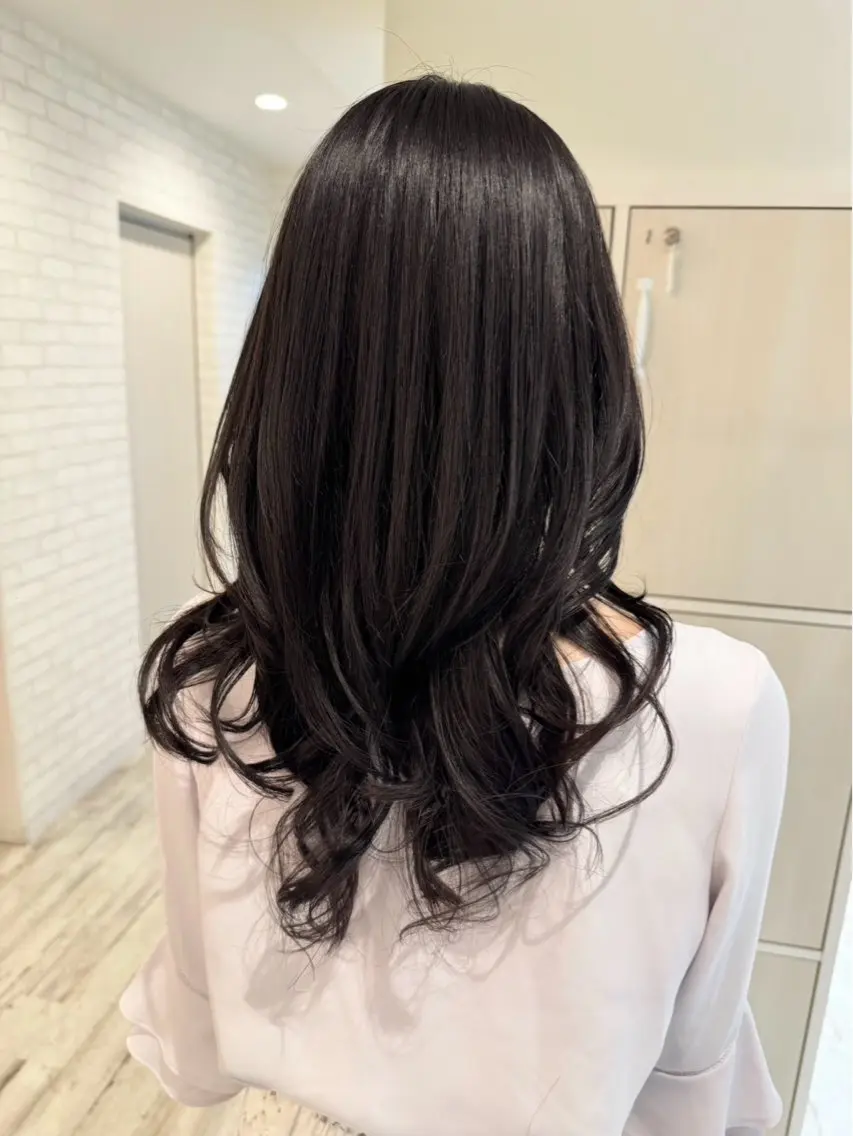 カラー 透明感カラー abilita HARUKAのヘアスタイル