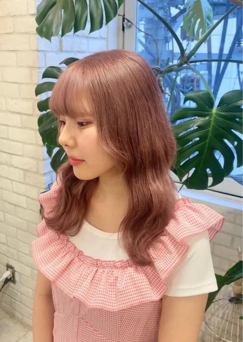 ロング カラー ヘアアレンジ カット ヘアカラー トリートメント ダブルカラー/ レイヤー🍒齋藤 澪のヘアスタイル