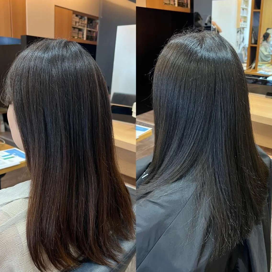 セミロング カラー カット ヘアカラー 美容室 LA BEAU大塚店のヘアスタイル