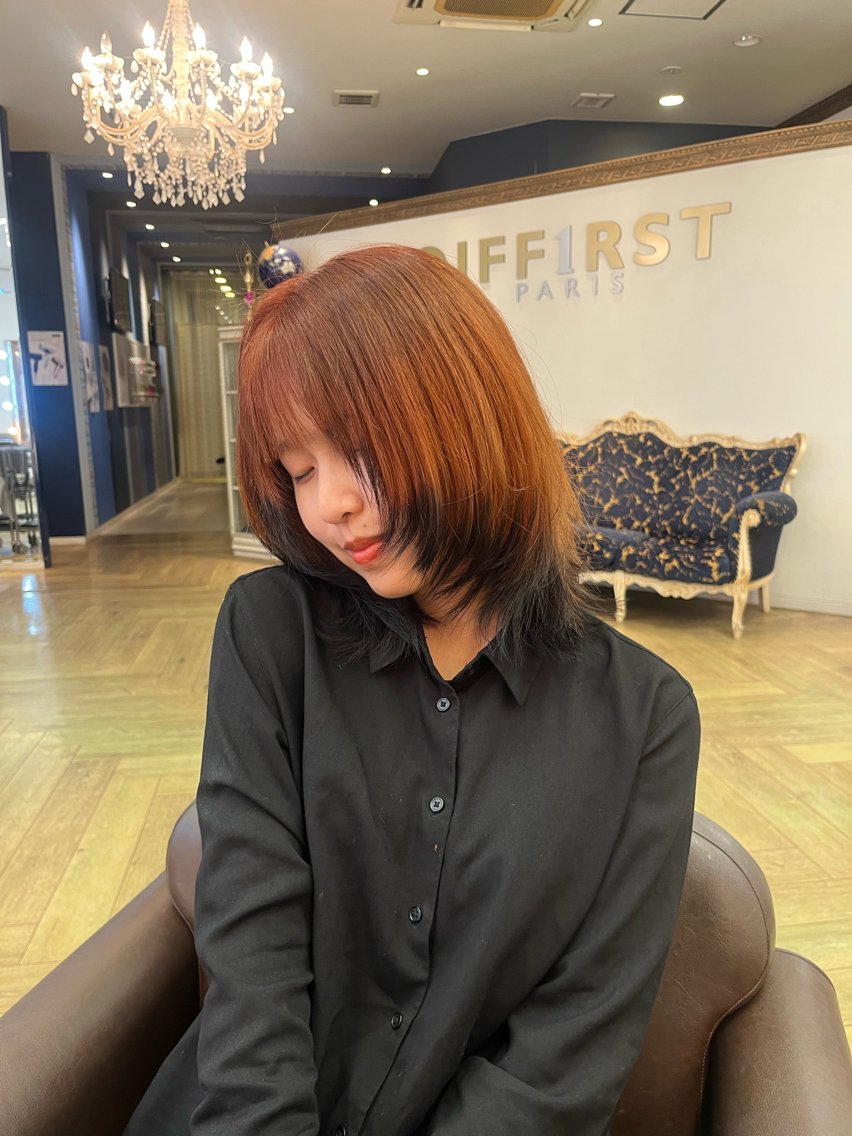 カラー デザインカラー ヘアカラー トリートメント ブリーチカラー募集 合澤のヘアスタイル