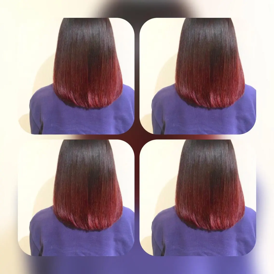 ミディアム カラー ヘアアレンジ グラデーションカラー 柔らか垢抜けｶﾗｰと ｶｯﾄ🫧ASUKAのヘアスタイル