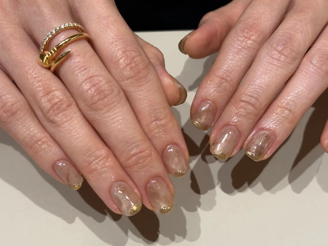 ネイル ニュアンスネイル chihiro .Kのネイルデザイン