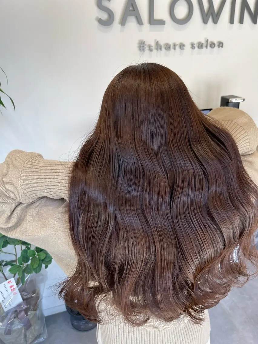 カラー ヘアカラー トリートメント 髪質改善&美髪カラー ボブ&ロングRINのヘアスタイル