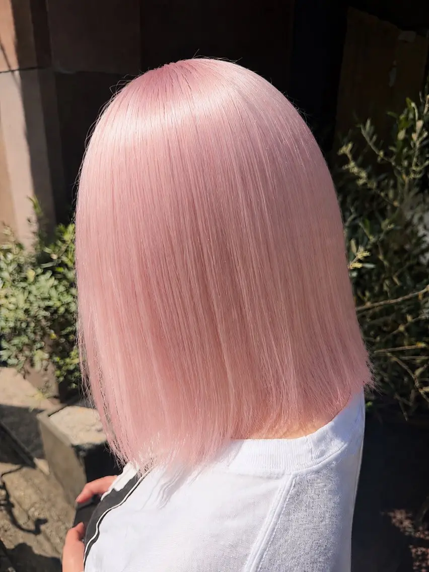 ミディアム ヘアカラー 🔮 中澤 柳美 🦄のヘアスタイル