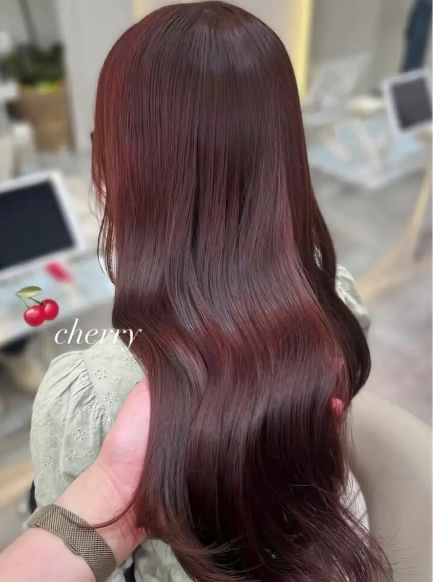 ロング カット ヘアカラー トリートメント 韓国トレンド💓‪ 阿部あんじゅのヘアスタイル