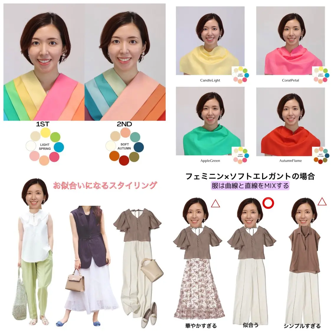パーソナルカラー診断 骨格診断 顔タイプ診断 Surely シュアリーのその他イメージ
