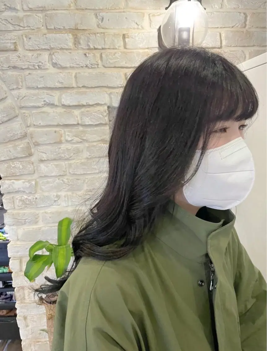 セミロング カラー カット ヘアカラー トリートメント 柔らかhair🤍 Rinaのヘアスタイル