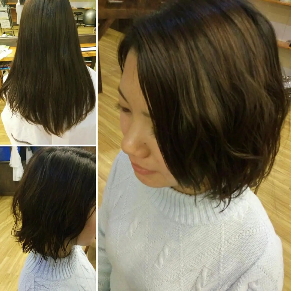 ショート パーマ 【名古屋】モデル募集 arisaのヘアスタイル