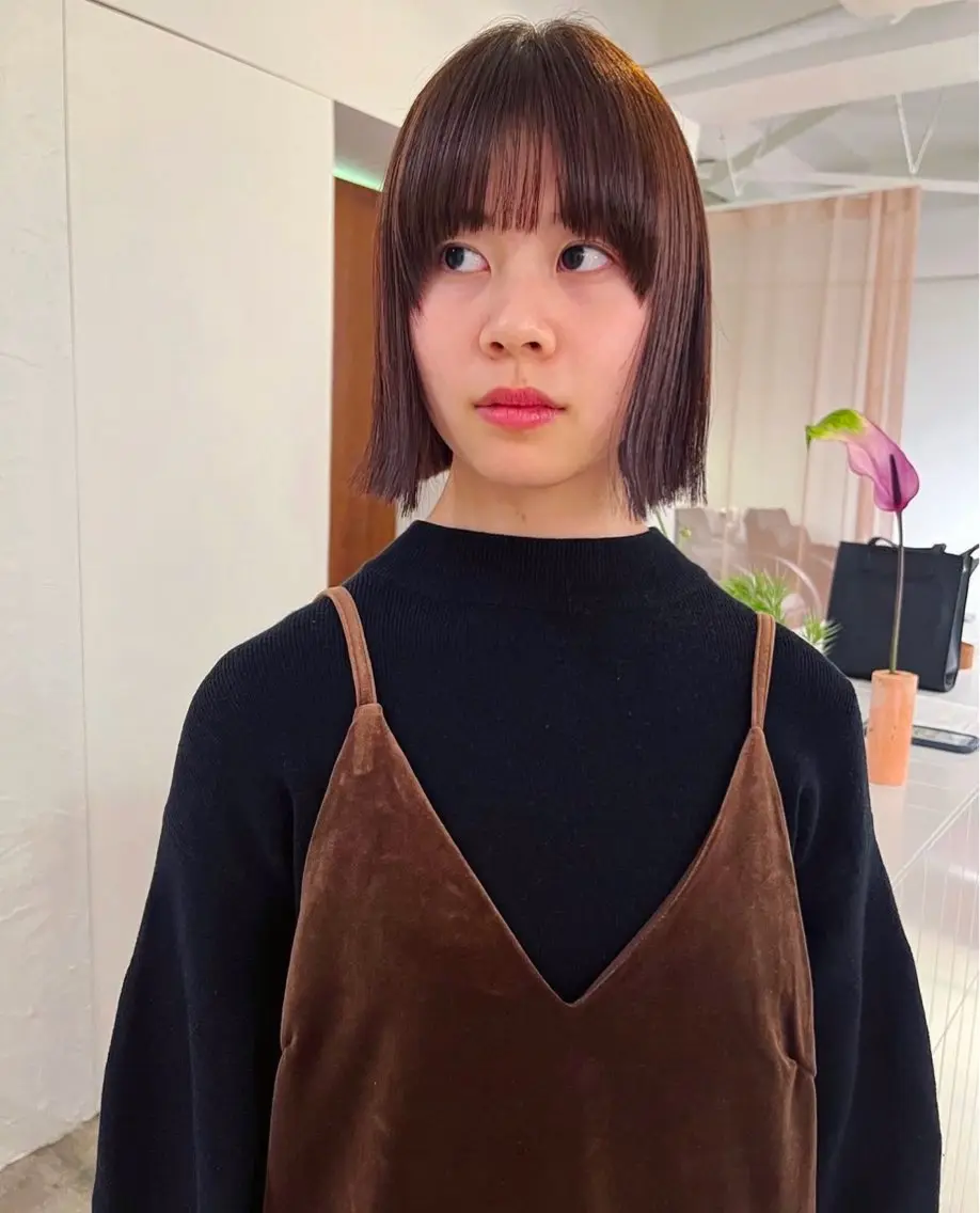 ショート 藤原 怜央のヘアスタイル
