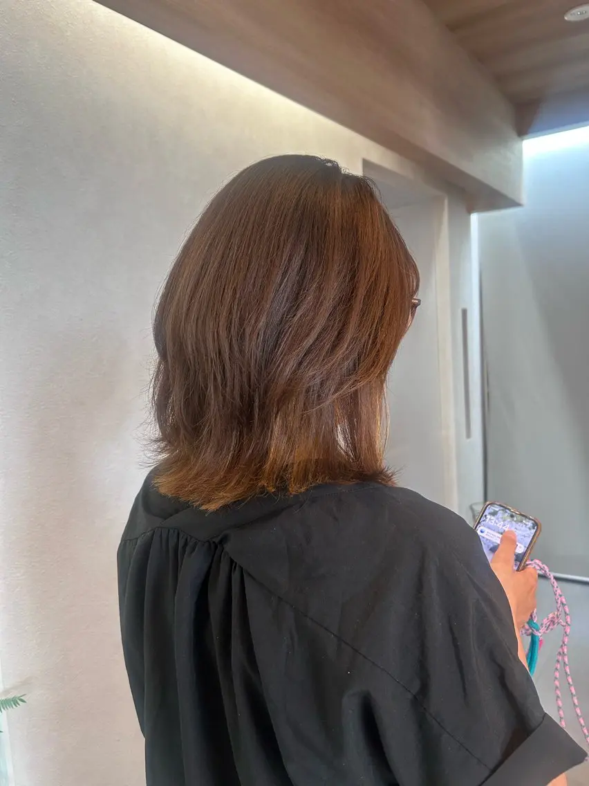 カット＋根本2センチ以内リタッチカラー＋Tr or スパの写真