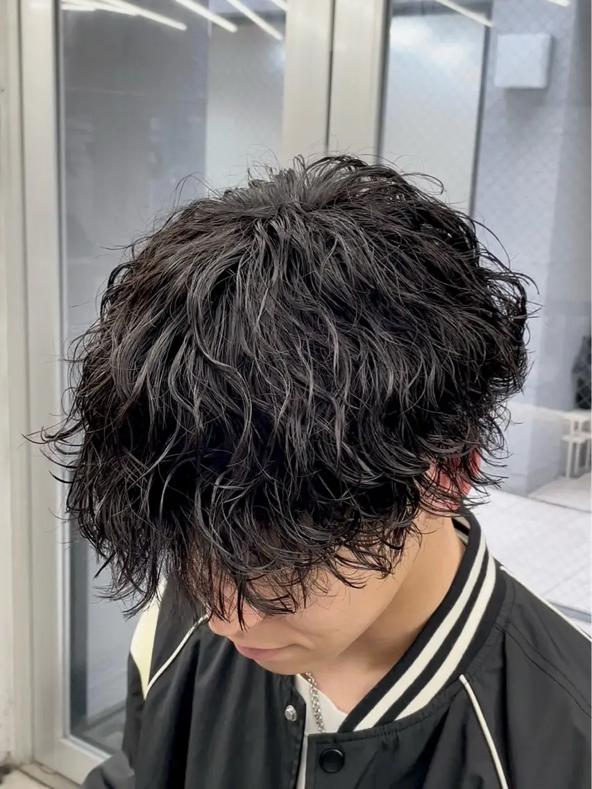 パーマ メンズ メンズパーマ カット パーマ トリートメント 🔱OVARL🔱 メンズパーマ/たいがのヘアスタイル