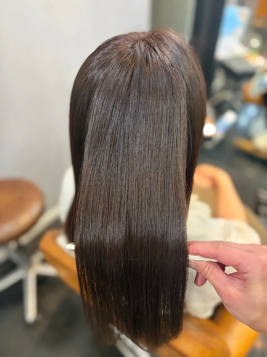 カラー 田邉 莉陸のヘアスタイル
