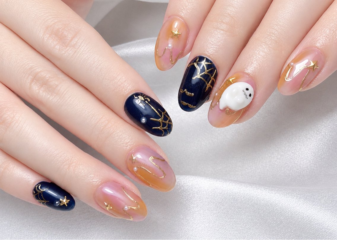 ネイル ハンドネイル Aura Nail ✨しう✨のネイルデザイン