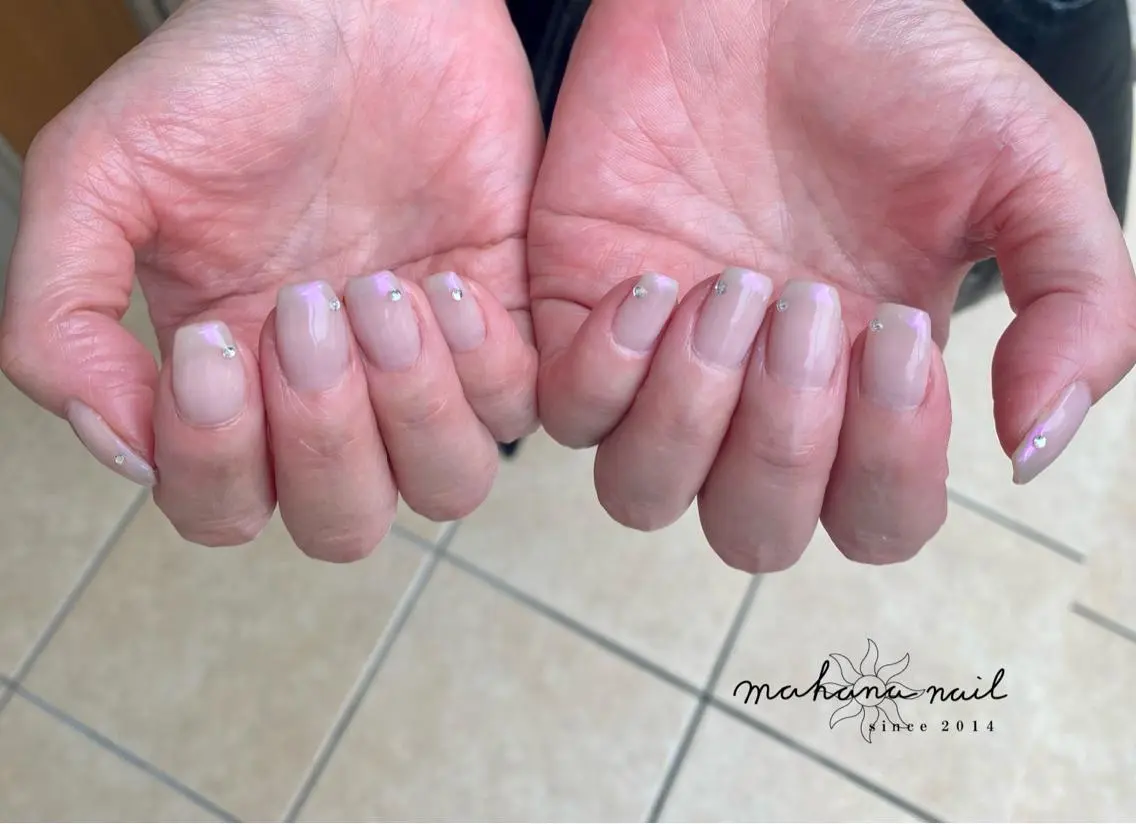 ネイル フレンチネイル mahana nailのネイルデザイン