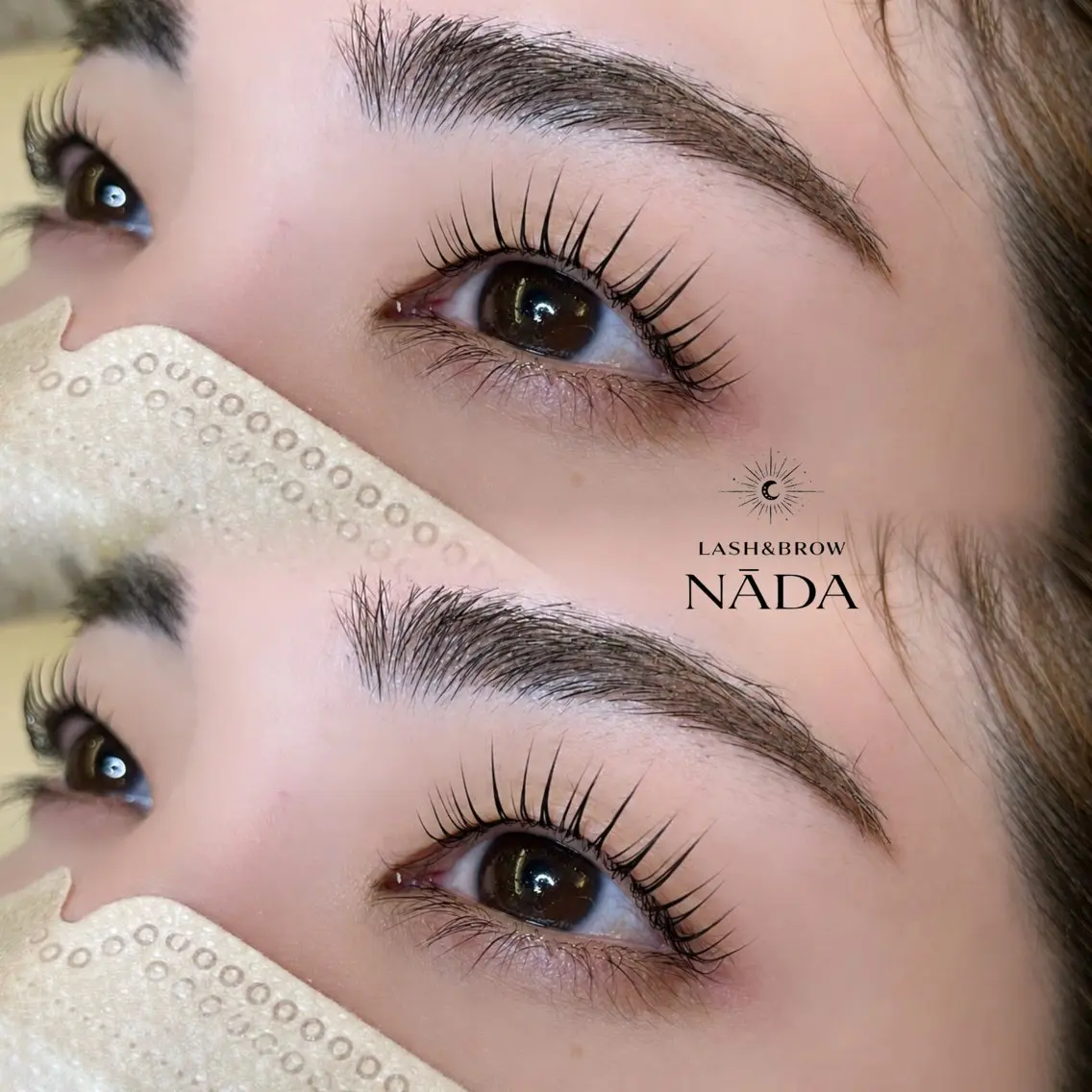 マツエク・マツパ マツパ LASH&BROW NĀDAのマツエク・マツパデザイン
