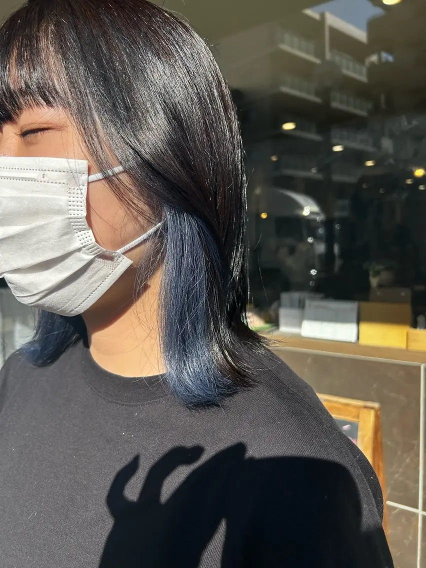 ミディアム ❤️‍🔥 RENA❤️‍🔥のヘアスタイル