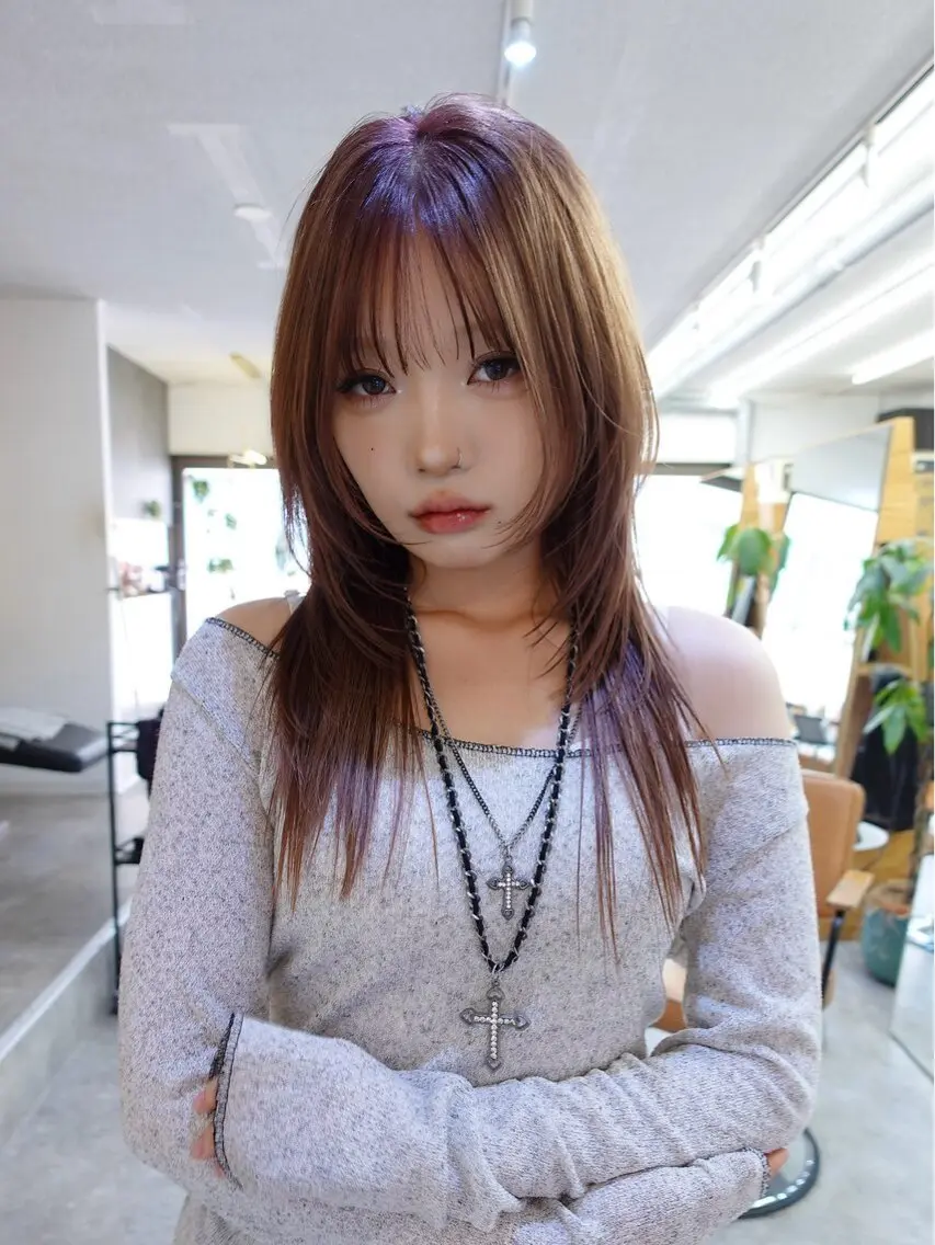 カラー ヘアカラー レイヤーカット🫧 木村陽輝のヘアスタイル