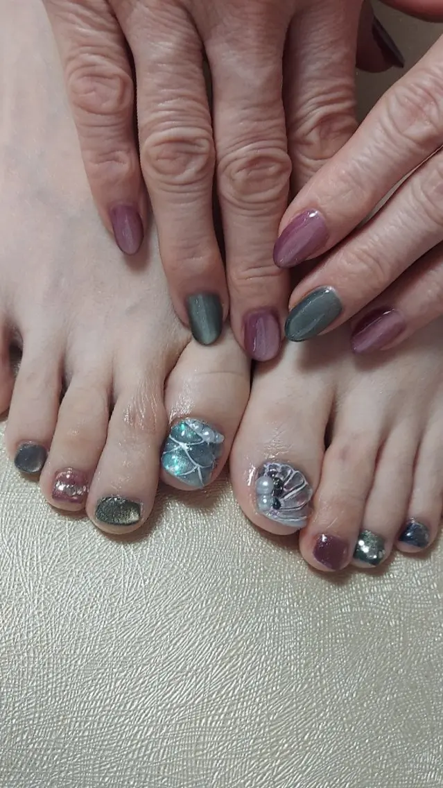 ネイル とりごえ さおりのネイルデザイン