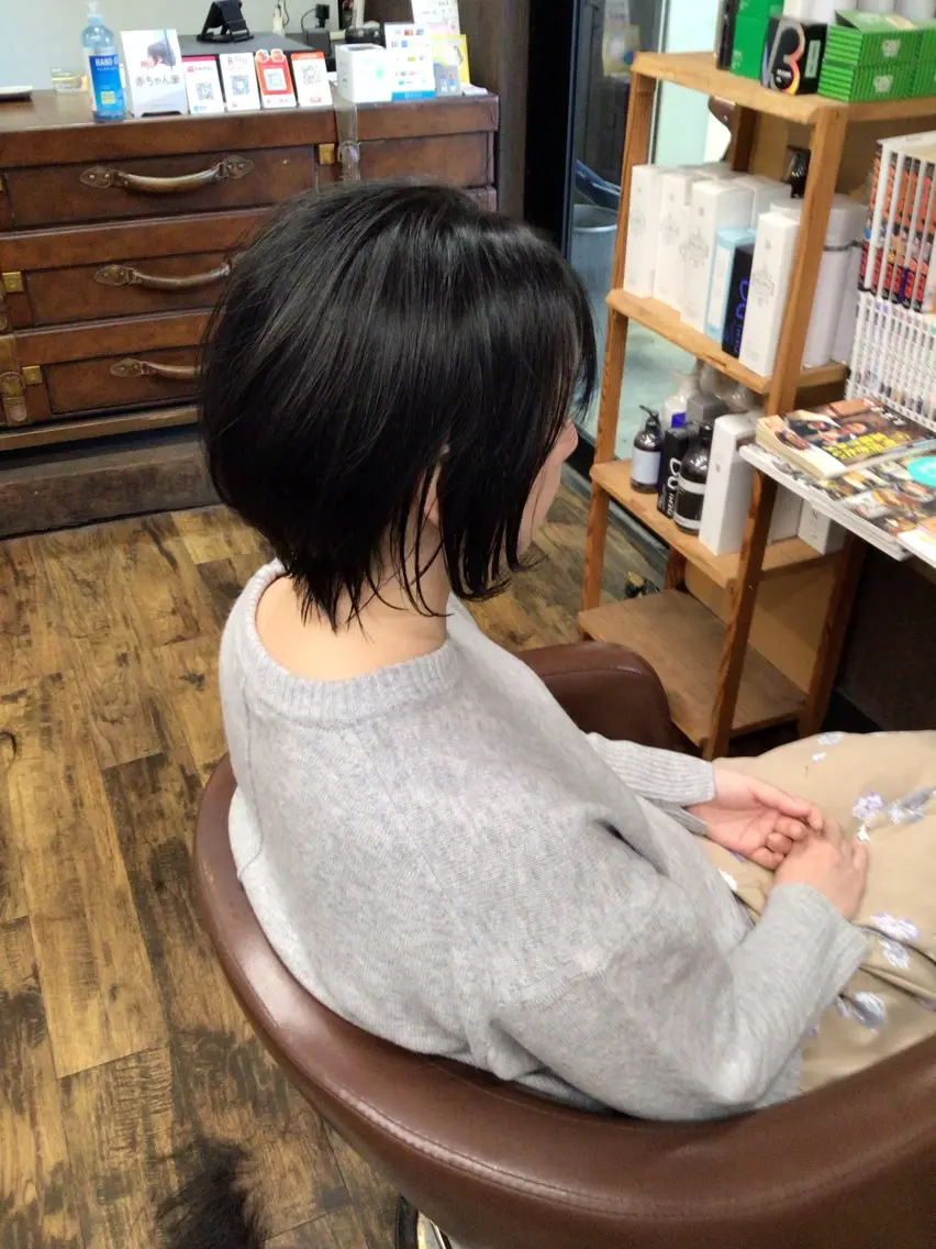 ショート ショートボブ ボブ ショートヘア カット 香川 裕基のヘアスタイル