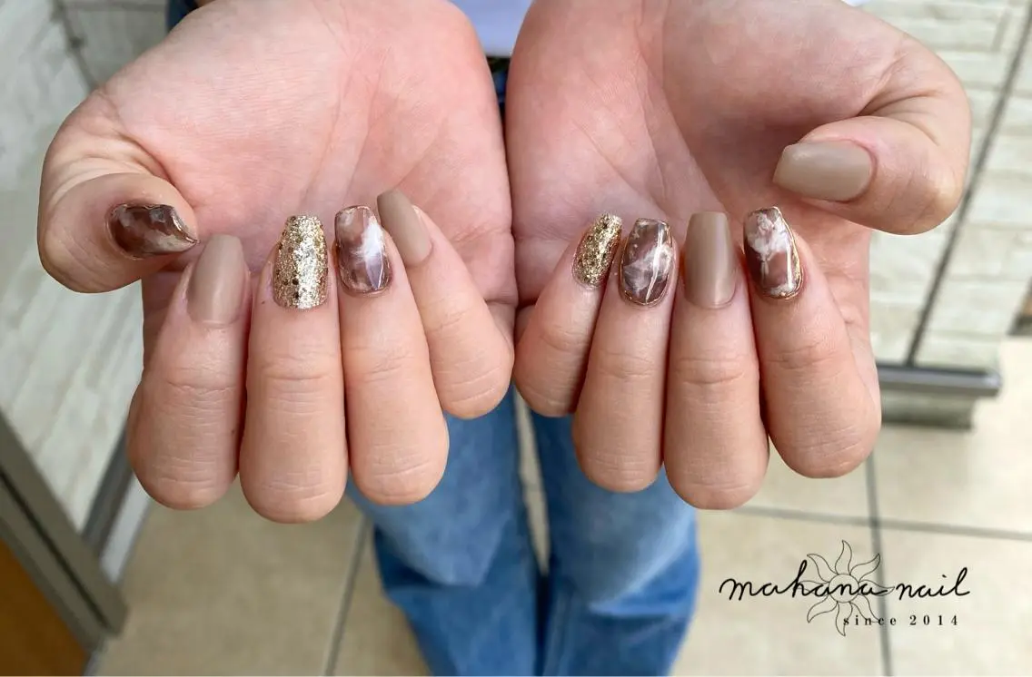 ネイル 持ち込み mahana nailのネイルデザイン