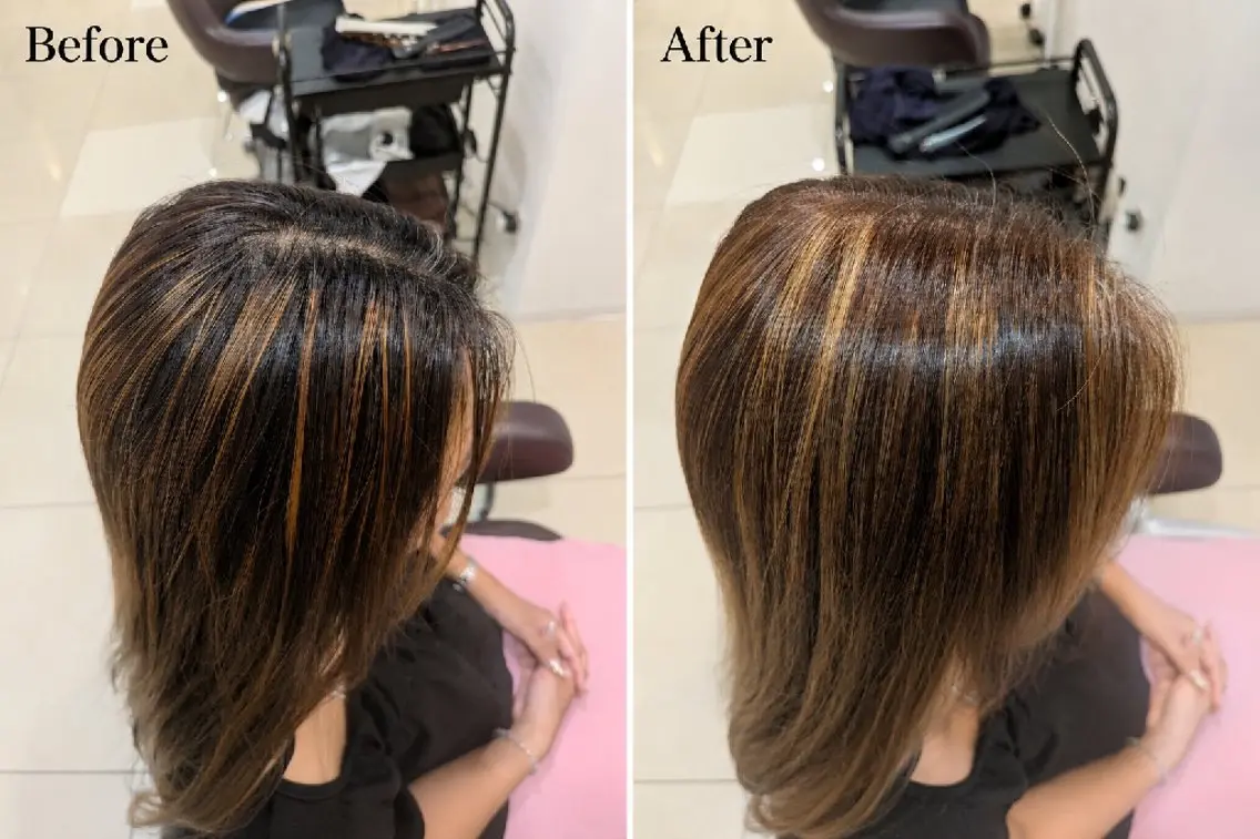 カラー ブリーチ aoi sのヘアスタイル