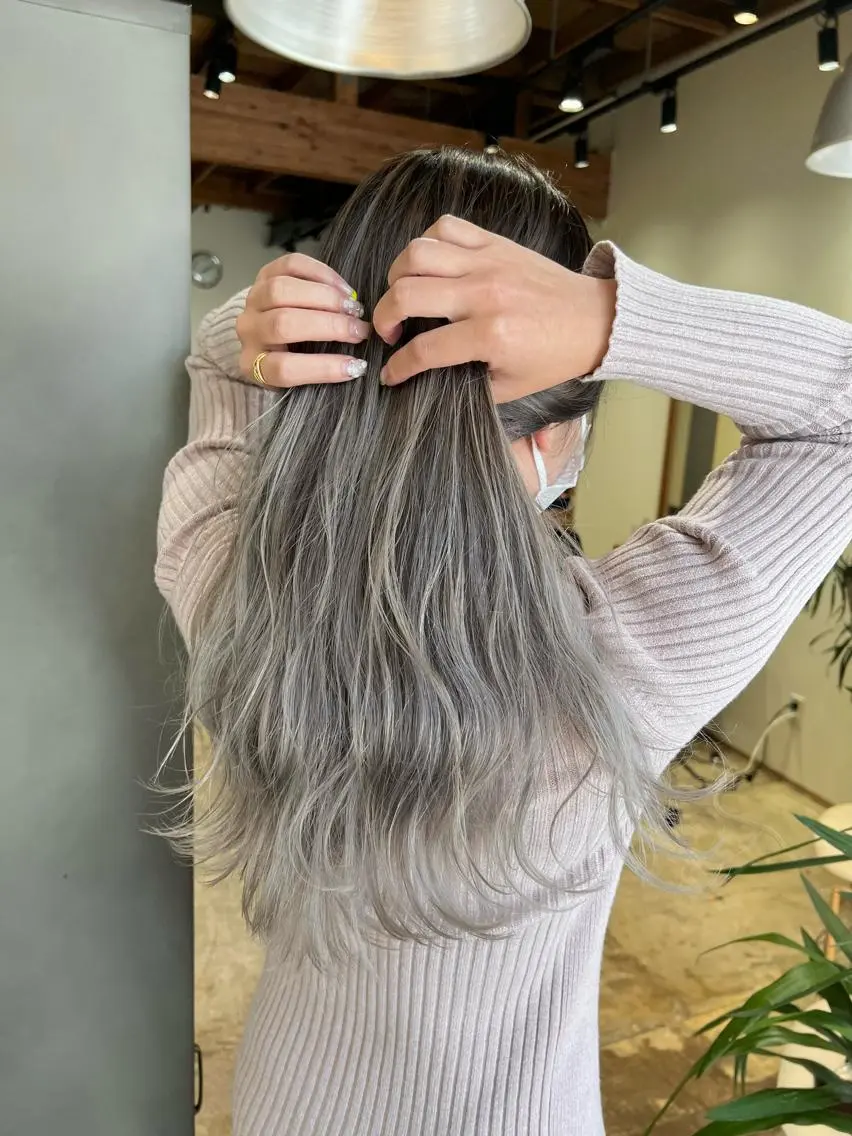 【リアルな海外ヘアに🌻🌻】カット＋バレイヤージュ＋クイックトリートメントの写真