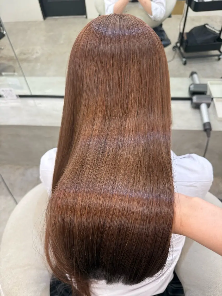 ロング ヘアカラー 🎀うる艶モテ髪🎀 透明感/ユナのヘアスタイル