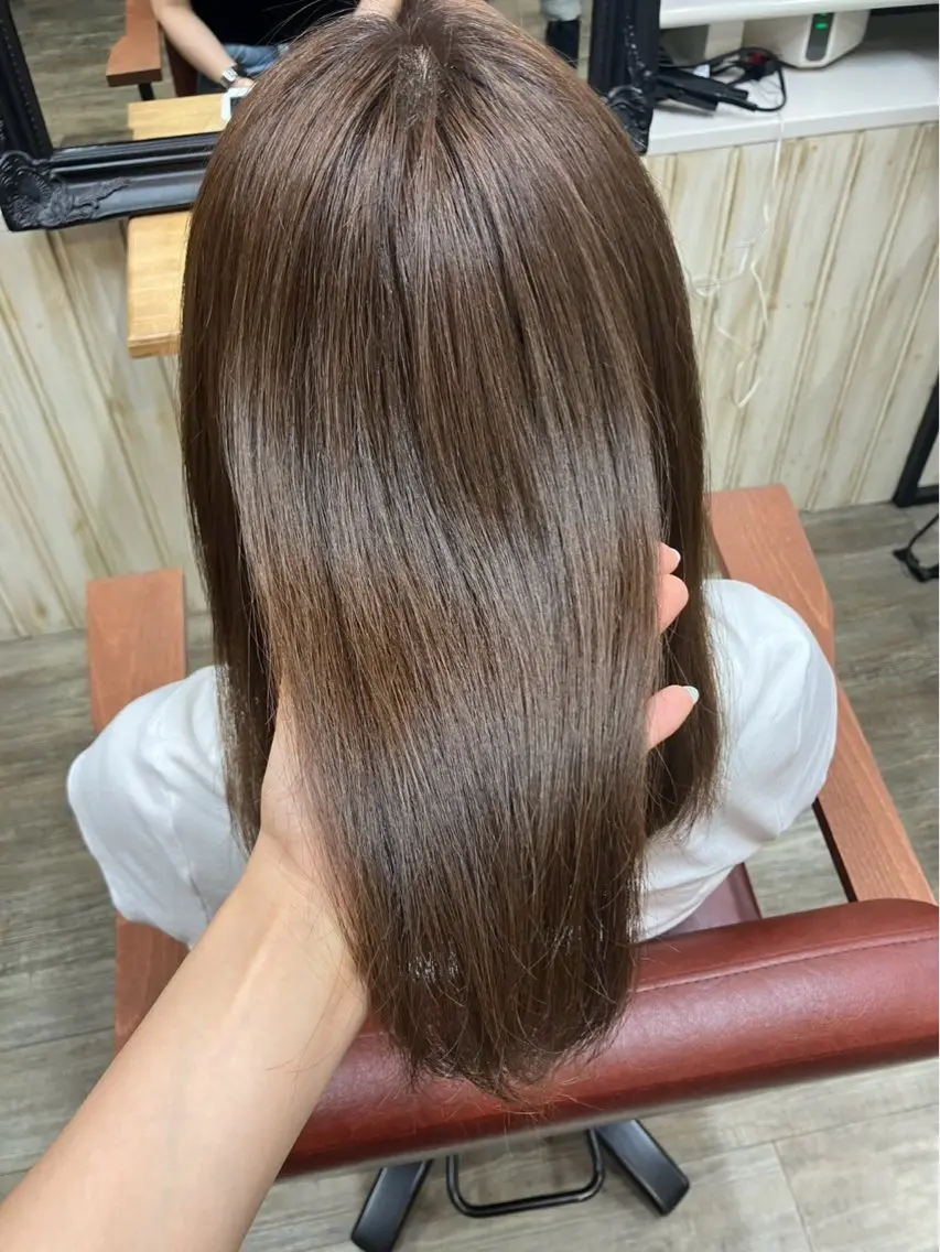 【プレトワカラー】髪質改善カラーの写真