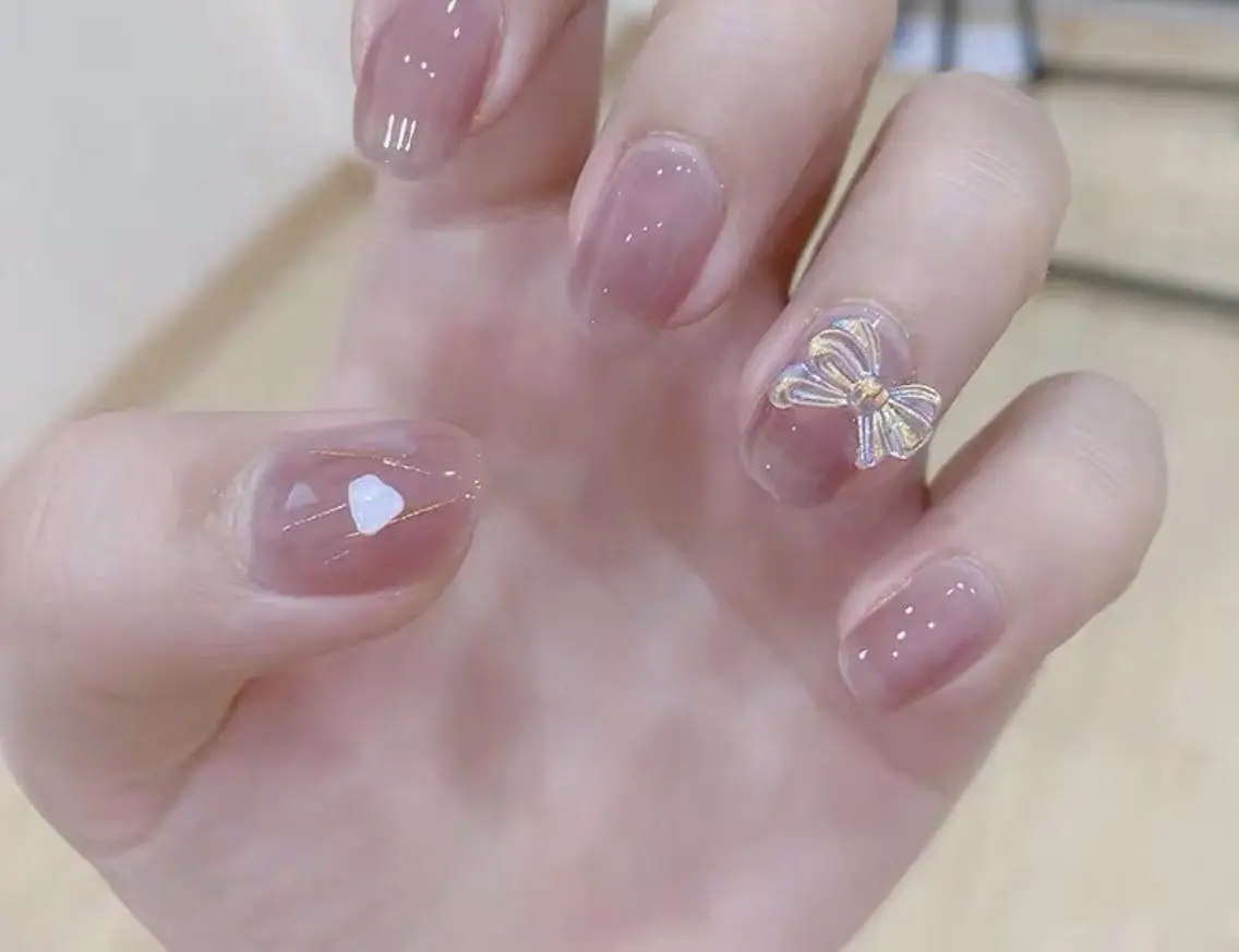 ネイル 春ネイル Cute beauty2のマツエク・マツパデザイン