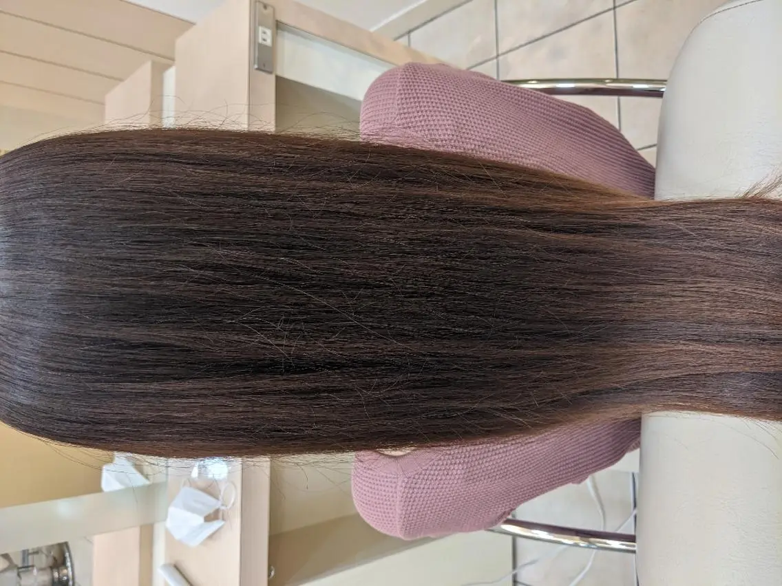 ロング 縮毛矯正 斉藤 充哉のヘアスタイル