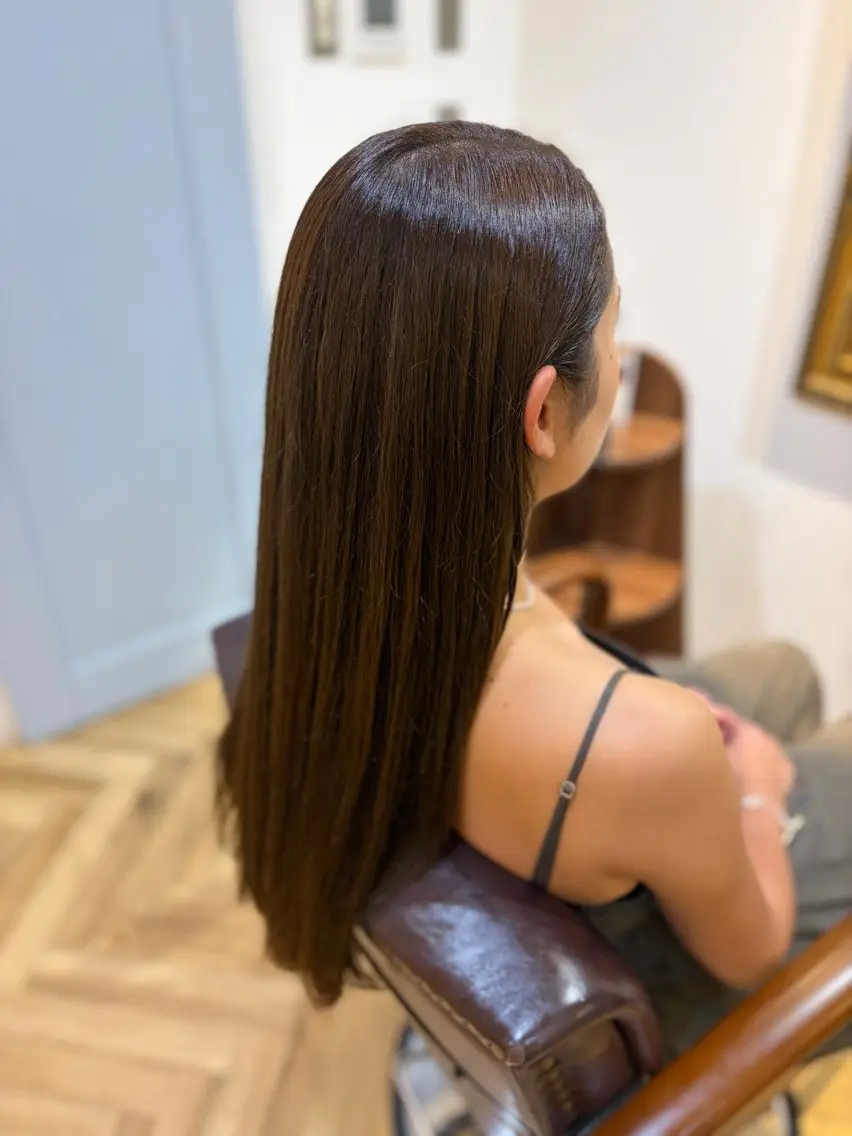 ロング カラー ヘアカラー 🫧透明感カラー/ 中井香菜🫧のヘアスタイル