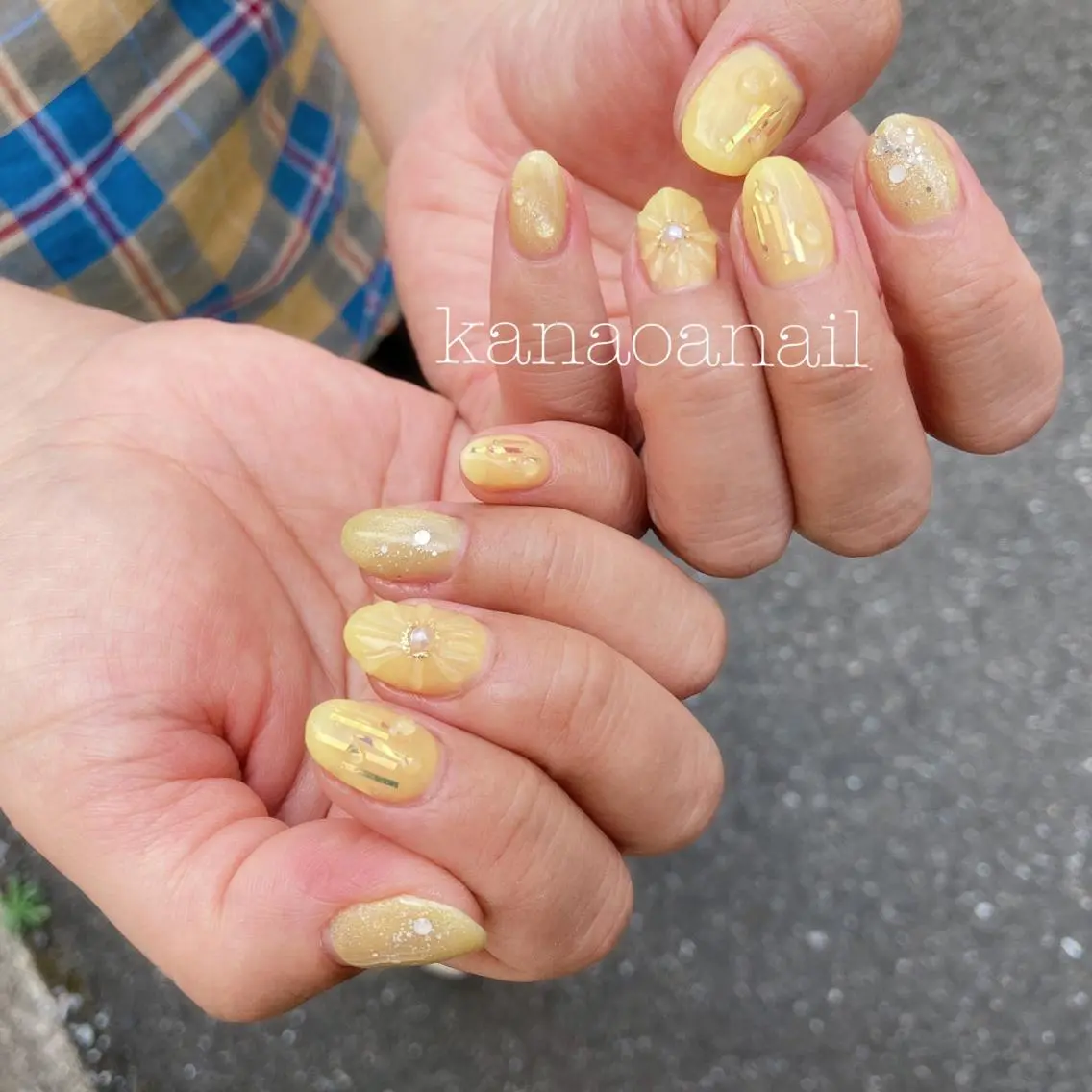 ネイル 地爪育成💅 kanaoanailのネイルデザイン