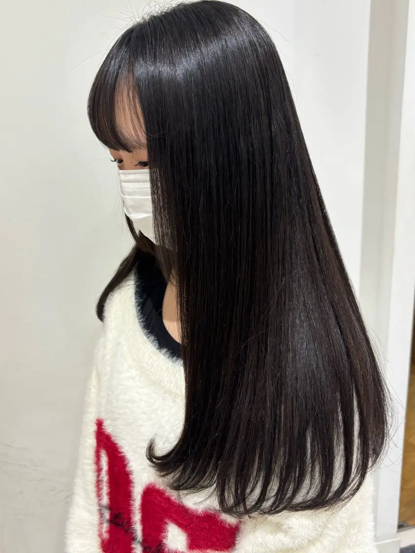 ロング は る か カット￥0のヘアスタイル