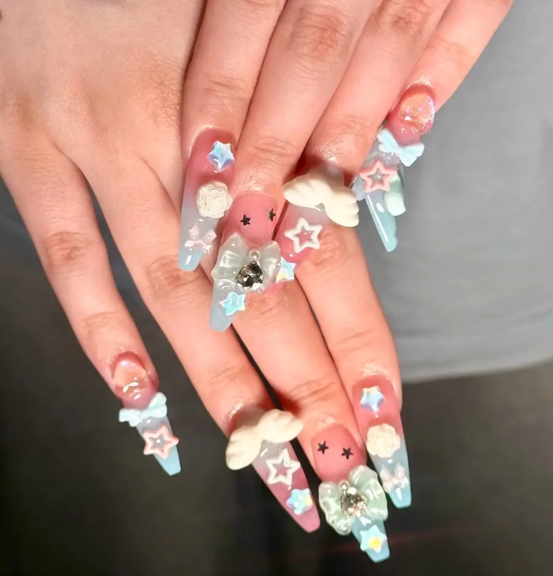 ネイル アートネイル ジェルネイル 韓国ネイル ニュアンスネイル シンプルネイル Anna Melia Nailのネイルデザイン