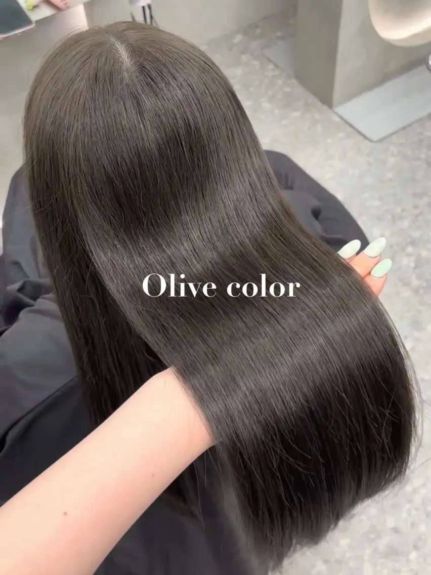 ロング ヘアカラー mao 福岡美容師/韓国ヘアのヘアスタイル