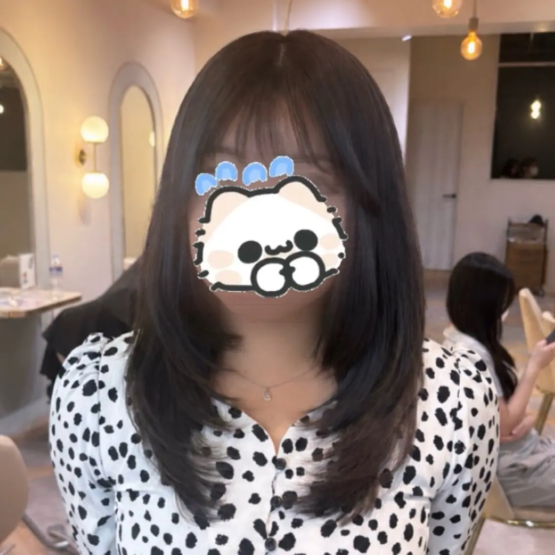 【早朝限定】顔周りレイヤーカット+ショートスパ🐺🩷の写真