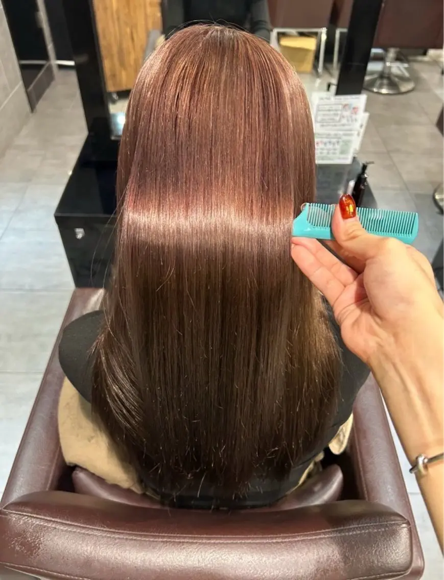 カラー 三門 陽菜乃のヘアスタイル